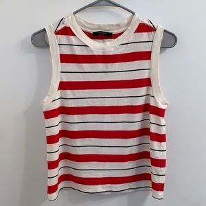 All Saints striped tank